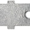 Wtyk płaski męski do lutowania Klauke 2030, 6,3 x 0,8 mm