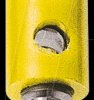 Miniature plug, 2.6 mm, yellow