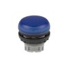 Światło kontrolne – reflektor, seria: M22, kolor: Niebieski, otwór: 22.5mm, IP69K, Montaż wpuszczany