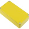 1590BYL Hammond Yellow Diecast Enclosure Stompbox 112 x 60 x 31mm