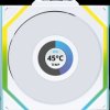 12RSLLCD1W1W Lian Li Wireless LCD fan, ARGB, PWM, Reverse, 120 mm, white