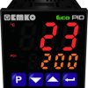 Termostat Emko ecoPID.4.6.1R.S.0 Pt100, J, K, R, S, T, L -199 do +999 °C Przekaźnik 5 A, SSR (D x S x W) 90 x 48 x 48 mm