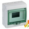 Rozdzielnica hermetyczna natynkowa 8 modułowa 1x8M drzwi transparentne IP65 Kaedra mKDR-1-8-NT-T 13959 SCHNEIDER ELECTRIC