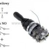 Joystick; 4 pozycje; stabilny; 4xNO+ NO reset