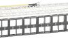 Intellinet 48-Port Patchpanel geschirmt und unbestückt 1 HE schwarz für Keystone-Jacks Patch panel 483 mm (19