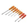 CK Tools T4999B HD Classic Screwdriver Slotted & PZD Set Of 8