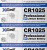 148255 Lithium button cell, CR1025, 5-unit blister pack