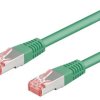 Patch cord S/FTP 6 linka Cu LSZH zielony 20m 28AWG 68296