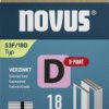 Novus Tools 042-0794 Zszywki z płaskiego drutu Typ 53F 600 szt. Wymiary (D x S) 18 mm x 11.3 mm