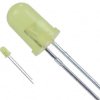 LED, THT, Ø 5 mm, yellow, 588 nm, 5.6 to 19 mcd, 36°, LTL-4253