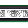 Wyświetlacz alfanumeryczny LCD, , Alfanumeryczny, Midas