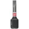 Bity udarowe do wkrętarki SL0,8x5,5 25mm 1/4 HEX Shockwave MILWAUKEE 3szt