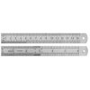 Donau MLS15 Rule 150mm Steel Ruler Dual-Sided Anti-Glare