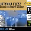 Lampki Bulinex 100led niebieskie 4,80m kurtyna sople flesz