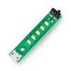 Listwa LED 5 x diod USB 5V z włącznikiem - Kitronik 35150