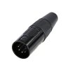 Rean RC5M-BAG XLR Connector 5-Pin Straight Plug 1pc