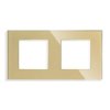 Ramka szklana - podwójna - złota - do modułów Tawoia Glass