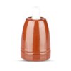 VT-799 Oprawka porcelanowa trzonek: E27 brązowy 3802 V-TAC