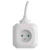 Przedłużacz Kostka 4 Gniazda 2 Usb 19M French P04119u