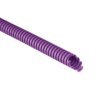 Rura karbowana 750N fioletowa samogasnąca PV UV fi 32/25 ECTC1532L /25m/