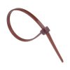 3.6mm x 140mm Brown Cable Tie - Pack of 100