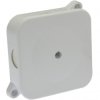 Puszka instalacyjna typu P-2 natynkowa 72x72x28mm hermetyczna IP44 biała