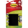 3M 17202BLKFGN Command™ Pictures-Mounting Strips Black 4 Pair