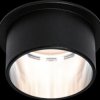 93382 Recessed light Gil, 1 x 6 W, 470 lm, 2700 K, matt black/iron