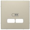 MERTEN D-LIFE Płytka czołowa gniazda ładowania USB piasek sahary MTN4367-6033 SCHNEIDER ELECTRIC