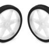 Pololu Wheel for Micro Servo Splines (21T, 4.8mm) - 60×8mm, White, 2-Pack