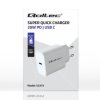 Qoltec Ładowarka Super Quick PD USB-C 20W 5-12V 1.67-3A Biała