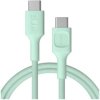 KABEL USB-C / USB-C Greencell PowerStream 120cm PD 100W zielony w oplocie