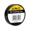 Taśma izolacyjna KEMOT 0,13x19x10Y klejąca czarna