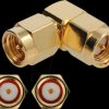 89950 Adapter SMA plug > SMA plug