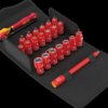 05004967001 VDE Zyklop ratchet set, reversing lever, 1/4