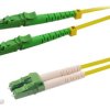 Patch cord światłowodowy o długości 2m, OS2, /APC, LC/APC, 9/125µm FP0EL02