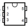 Single 2-input, 4.5-V to 5.5-V XOR (exclusive OR) gate with TTL-compatible CMOS inputs | DBV | 5 | -40 to 125