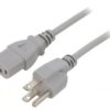 Kabel: 3X18awg, Iec C13 Żeński,Nema 5-15 (B) Wtyk, 1,8M Lt-202+501 Svt 18/3...