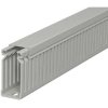 Wiring duct, (L x W x H) 2000 x 25 x 60 mm, PVC, stone gray, 6178028, 1 piece with 2 meters