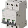 5SL6325-7 Circuit breaker, C 25 A, 3-pole