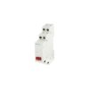 Siemens 5TE5800 indicator light grey 6mm² DIN rail 230V red LED light