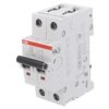 S202-D16 Wyłącznik nadprądowy, 230/400VAC, Prąd znamionowy: 16A, 2-biegunowy, 6kA, szczelność IP20