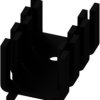 Finger shaped heatsink, (L x W x H) 32 x 18.5 x 15 mm, 16 K/W, black anodized, 10035016