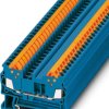Through terminal block, quick connection, 0.25-1.5 mm², 17.5 A, 8 kV, blue, 3205022