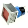 Przełącznik; przyciskowy; LAS1-AWF-11Z/R; ON-ON; czerwony; podświetlenie LED 12V; czerwony; do lutowania; 2 pozycje; 5A; 250V AC