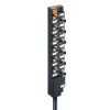 Koncentrator aktuator/sensor z wskaźnikiem funkcyjnym i operacyjnym LED 12-portowy gniazda M8 3-pinowy ASBM 12/LED 3-347/5 M