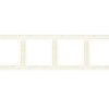 As Ramka Poczwórna Do Łączników Ip44 Ecru Rh-4G/27