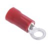 Zacisk oczkowy rozmiar przewodu 1.5mm² Ø , M3 izolowany średnica wew 3.2mm Czerwony RS PRO