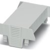 Upper part of housing, ABS/PC, (W x H x D) 90.1 x 75.27 x 36.95 mm, light gray, for enclosure, 1069915
