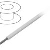 Przewód na rolce 30,5m linka Cu 18AWG PVC biały 1kV 1555 WH005